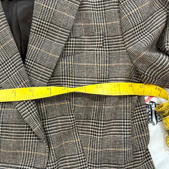 NWT Zara Woman Wool Blend Herringbone Blazer - Sz S - Picture 9 of 9